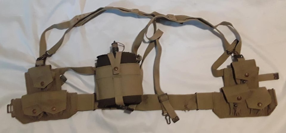 1940 Pattern Cavalry Webbing Shoulder Braces