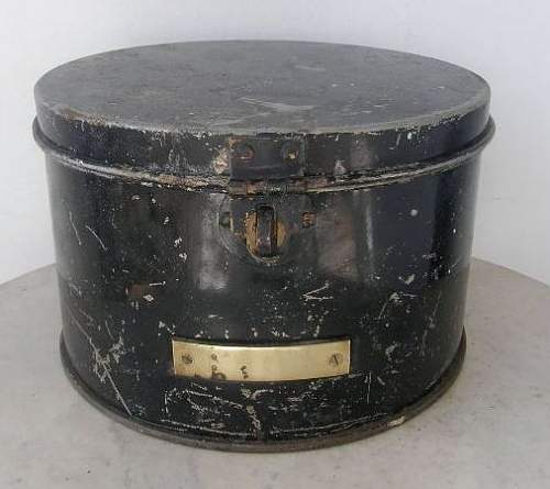 WW2 British Navy Sailor's Cap Boxes