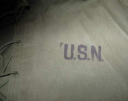 USN Foul Weather Gear