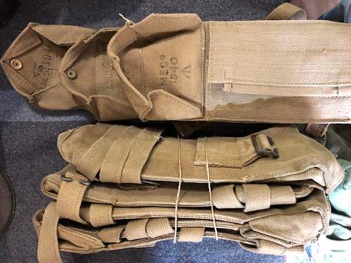 Canadian Bren Gunner No.2 Pouches Patt '37