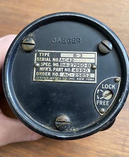 Type B-3 Accelerometer US Army