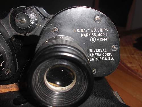 World War 2  Naval  Binoculars?