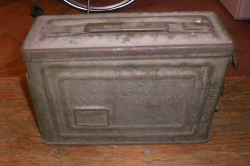 Ammunition box -how old?