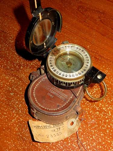 MkIII 1939 British marching compass - fake or  genuine?