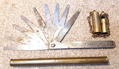 Hand Tools -Broad Arrow marked