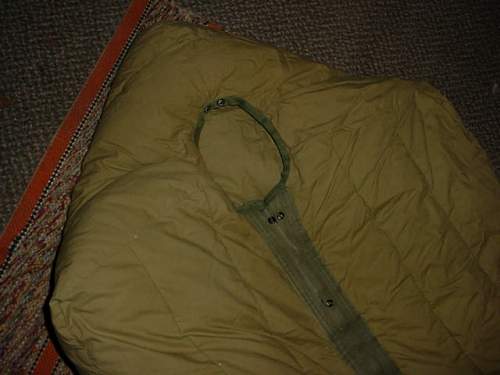 US issue ,mountain &quot;mummy&quot; sleeping bag,feather filled pickup