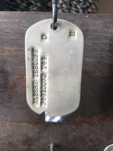 WWII U.S. Dog Tags