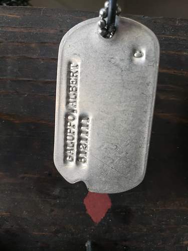 WWII U.S. Dog Tags