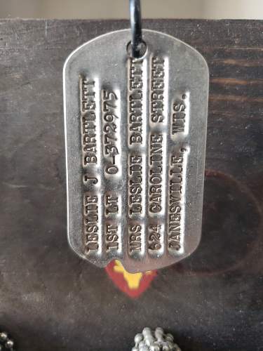 WWII U.S. Dog Tags