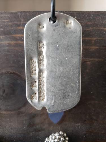 WWII U.S. Dog Tags