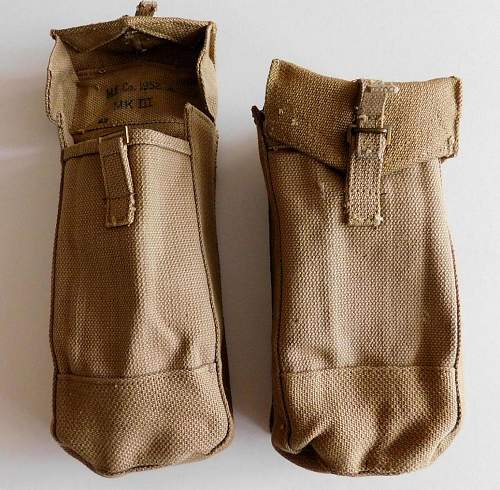 British 37 pattern Basic pouches MKIII