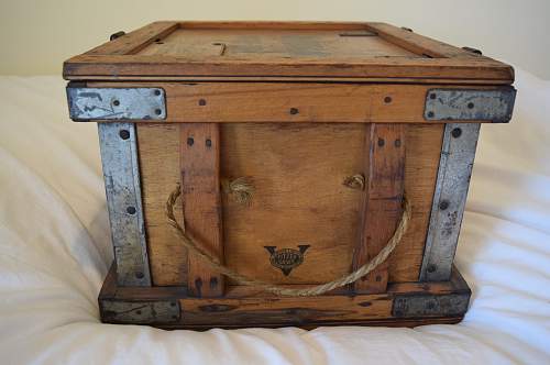 99th London Welsh Regt storage chest