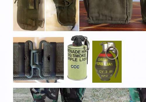 Smoke Grenade used in falkland war 1982?