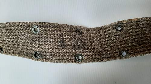 A strange style of US pistol belt - can anyone help me?