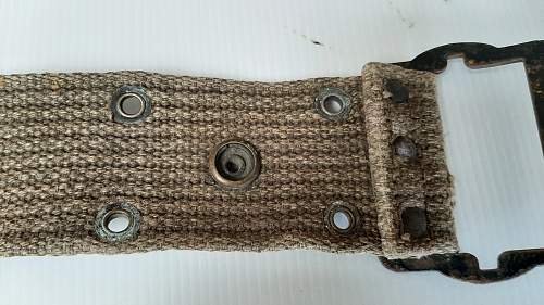 A strange style of US pistol belt - can anyone help me?