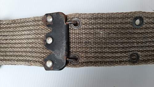 A strange style of US pistol belt - can anyone help me?