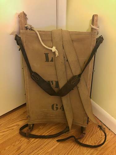 WWI Backpack??