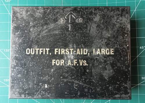 OUTFIT, FIRST-AID, LARGE FOR A.F.Vs.