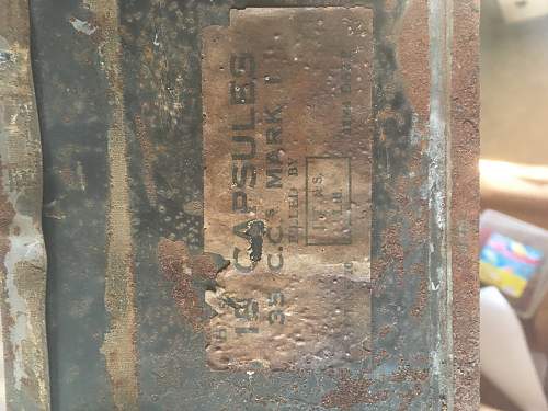 Unusual Metal Box 1944?