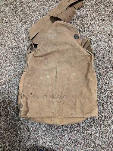 WW1 era bag....French??