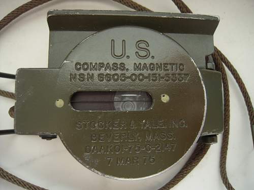 US Army SandY 183 Compass