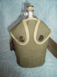 is this a French Indochina war era canteen pouch?