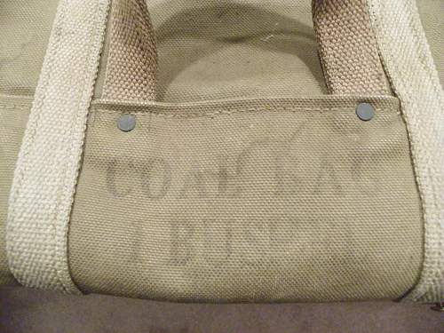 U.S. Coal bag 1942 dated