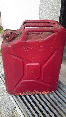 1943 British jerrycan