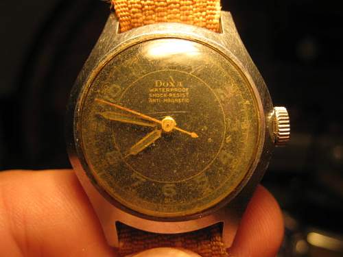 DOXA wristwatch from US Pacific theater vet.