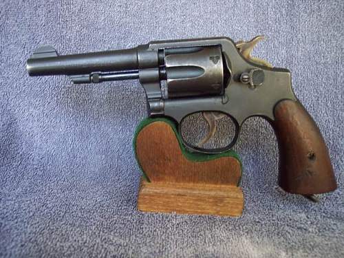 USN S&amp;W Victory Model Revolver Shoulder Holster
