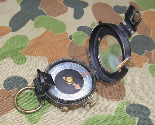 Australian WW2 compass and periscope