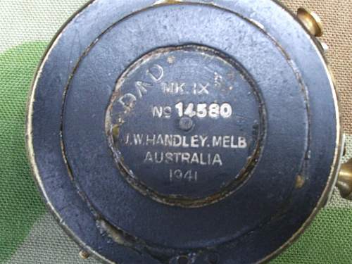 Australian WW2 compass and periscope