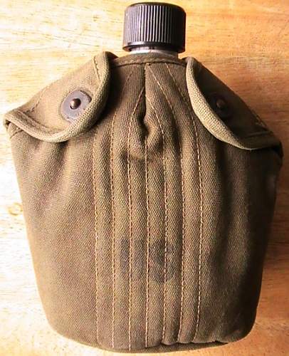 1954 dated US canteen &amp; pistol belt