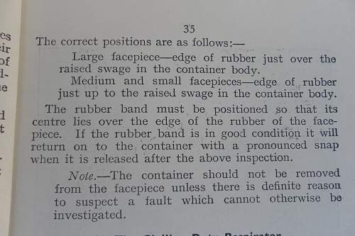 British Home Front respirator