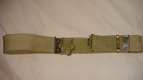 Found this old belt. WWII?