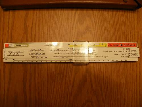 Lockhead hudson AT-18 slide rule.