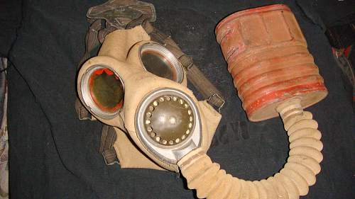 Gas masks and Asbestos.
