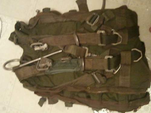 Vietnam era Halo jump pack help