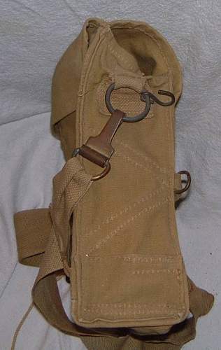 British mk 6 and 7 gas  mask bags.