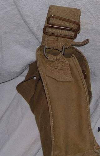 British mk 6 and 7 gas  mask bags.