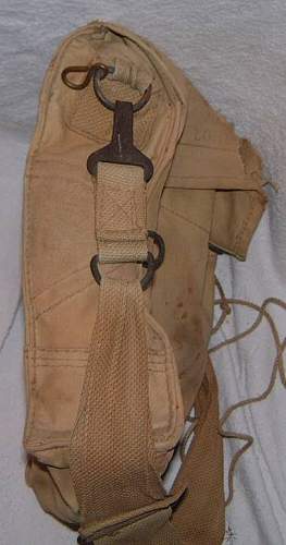British mk 6 and 7 gas  mask bags.