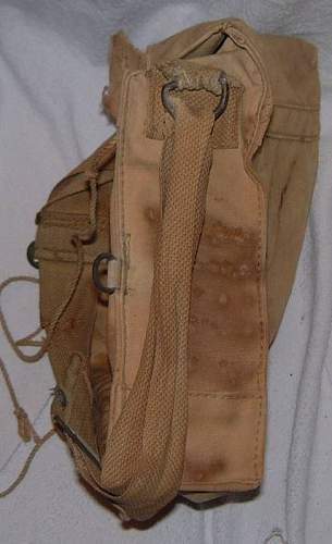 British mk 6 and 7 gas  mask bags.