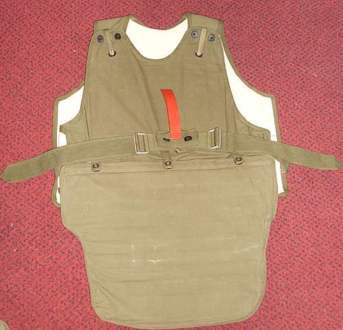 USAAF unissued flak vest.