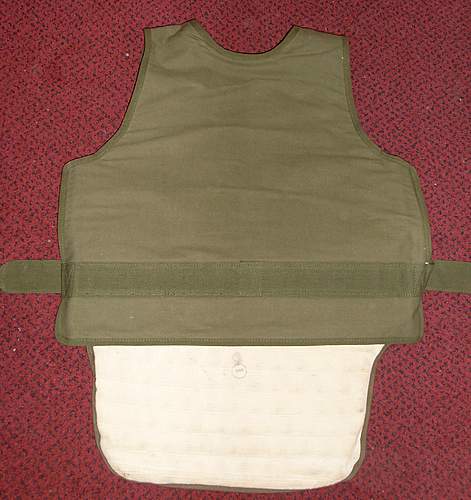 USAAF unissued flak vest.