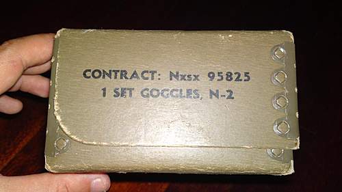 US M44 Goggles