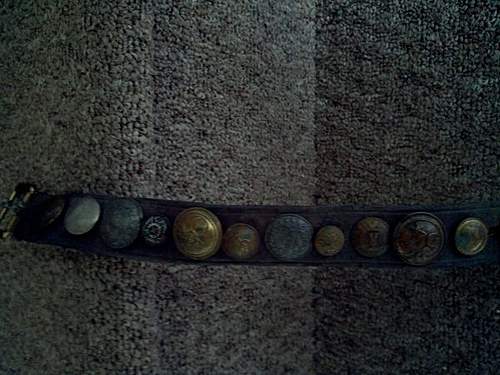 WW2 US Trench Art belt Value