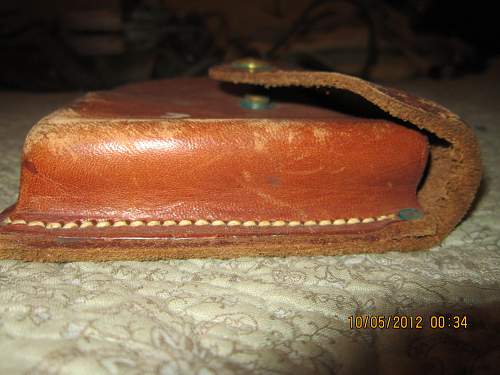 Is this leather pouch for bullets?
