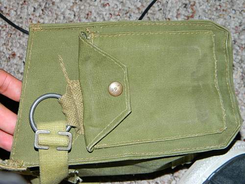 need help with a british wwii bag
