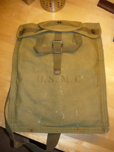 WWII USMC Experimental Jungle Bladder Help