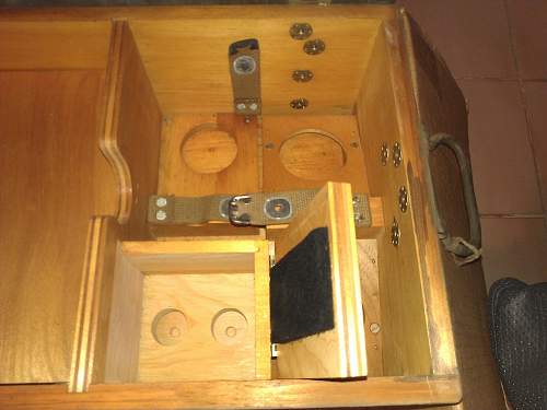 What went in this Signal Corps chest and what year is it from?